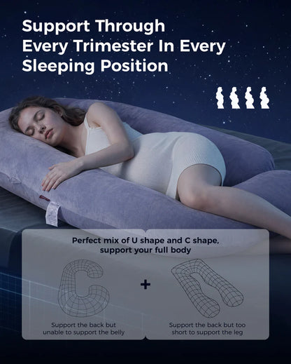 U-Shaped Full Body Pregnancy Pillow