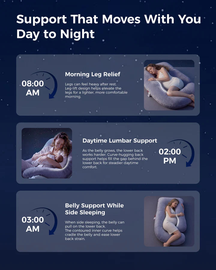 U-Shaped Full Body Pregnancy Pillow
